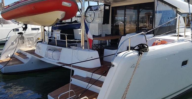 Book yachts online - catamaran - Lagoon 42 - Odevie III - rent