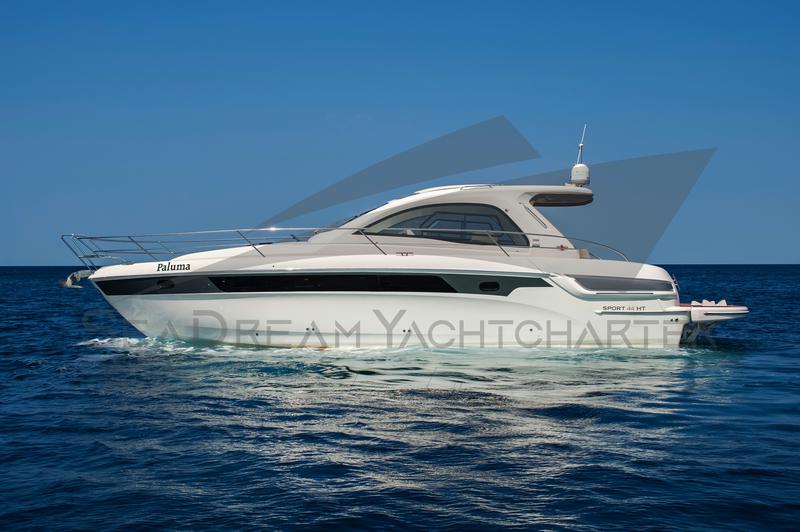 Book yachts online - motorboat - Bavaria Sport 44 HT - Paluma - rent