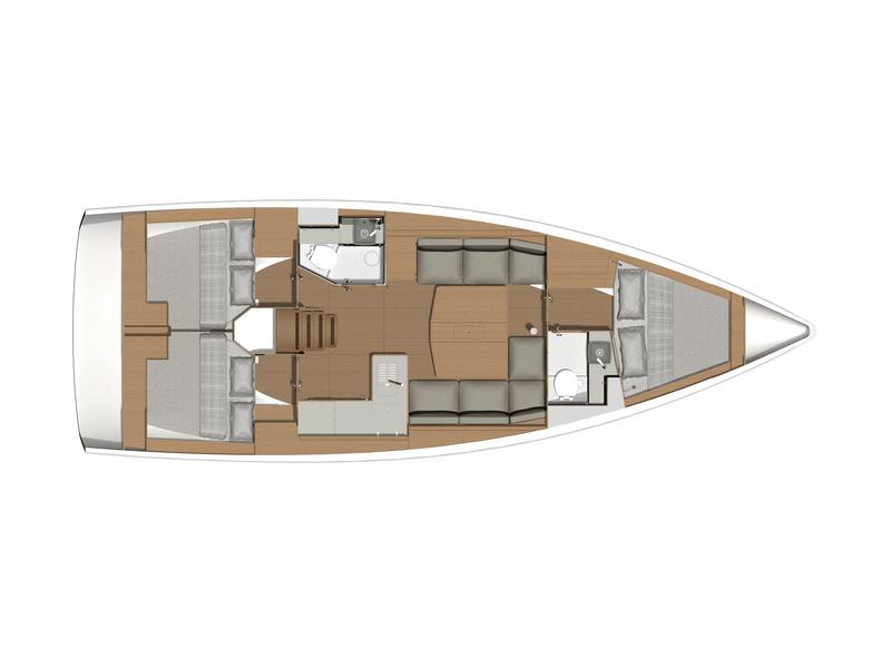 Book yachts online - sailboat - Dufour 390 - Cyrgric 4 - rent