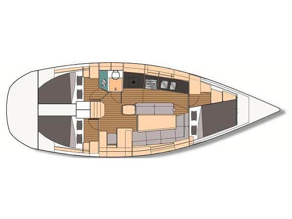 Book yachts online - sailboat - Feeling 39 - Bagass - rent
