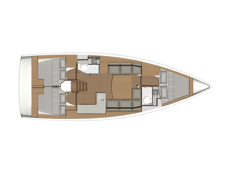 Book yachts online - sailboat - Dufour 390 - Extasie II - rent
