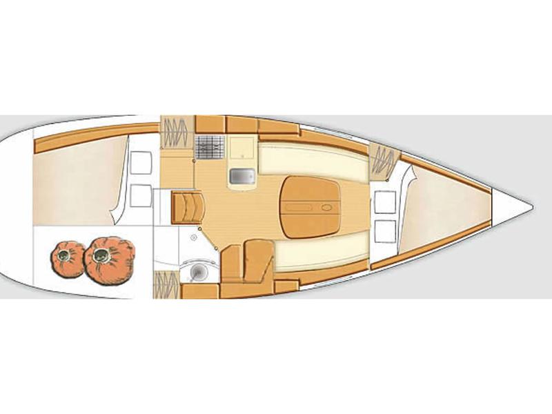 Book yachts online - sailboat - First 31.7 - Romancie - rent