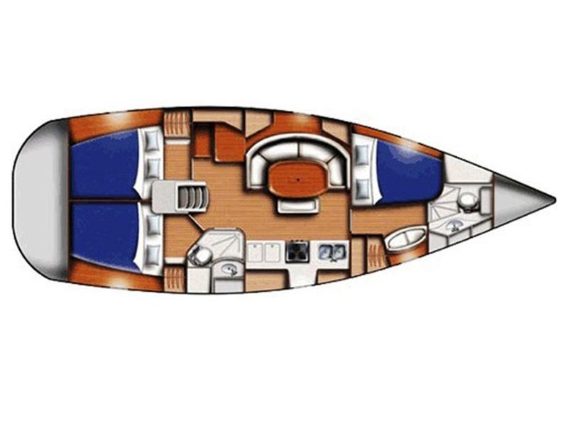 Book yachts online - sailboat - Oceanis 393 - Okeanis - rent