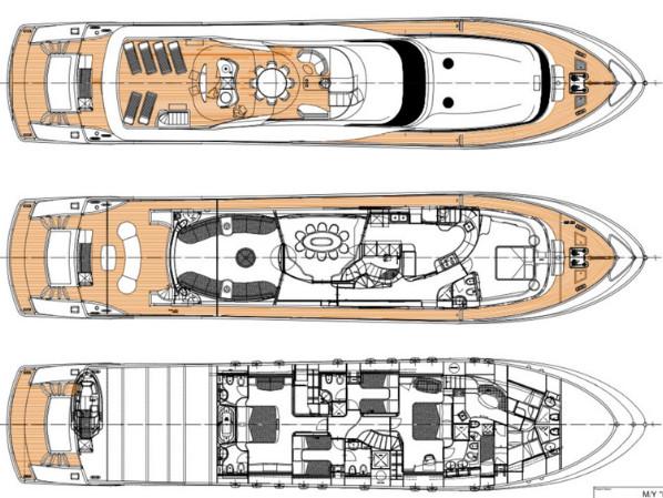 Book yachts online - motorboat - Maiora 108 - Princess L - rent