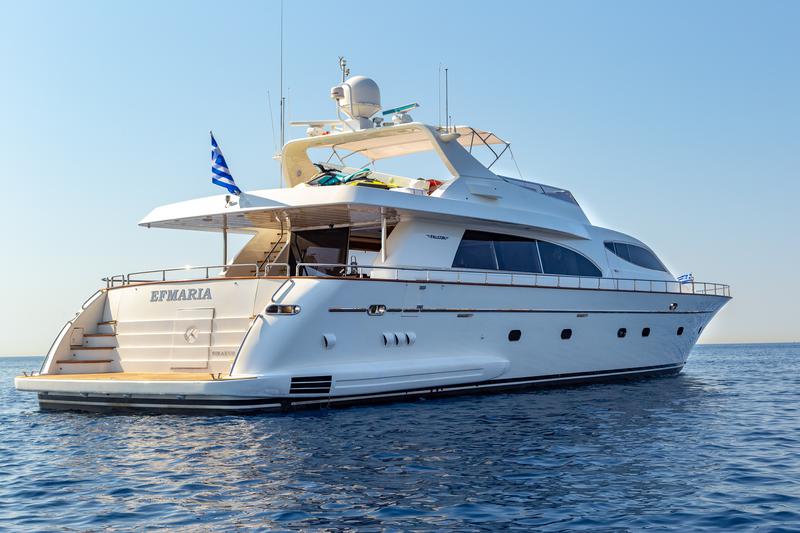 Book yachts online - motorboat - Falcon 86 - Efmaria - rent