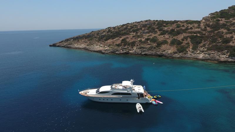 Book yachts online - motorboat - Falcon 86 - Efmaria - rent