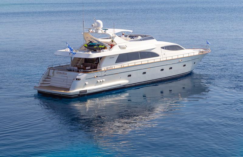Book yachts online - motorboat - Falcon 86 - Efmaria - rent