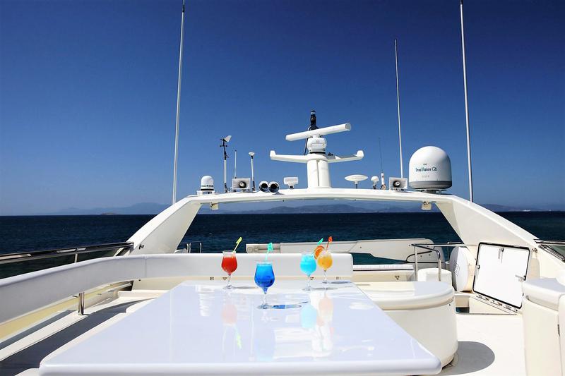 Book yachts online - motorboat - Ferretti 80 - Kentavros II - rent