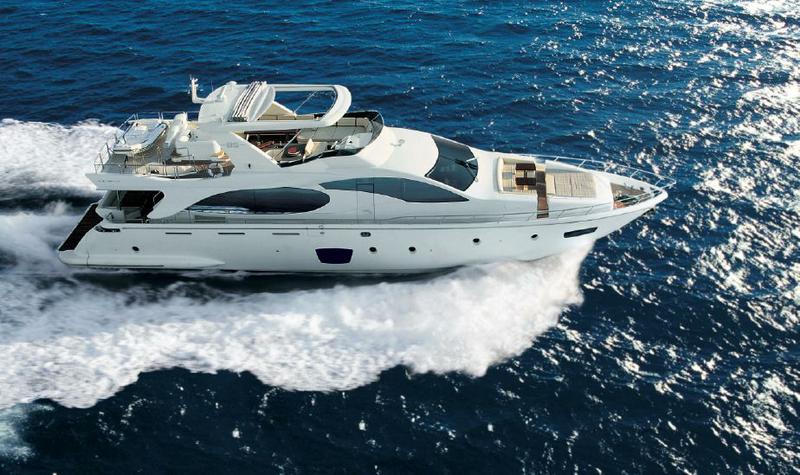 Book yachts online - motorboat - Azimut 85F - La Fenice - rent
