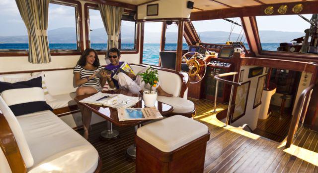 Book yachts online - other - Custom Motor Sailer 80' - Anemos - rent