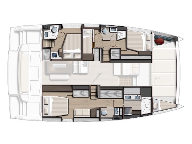 Book yachts online - catamaran - Bali 4.6 - Roma - rent