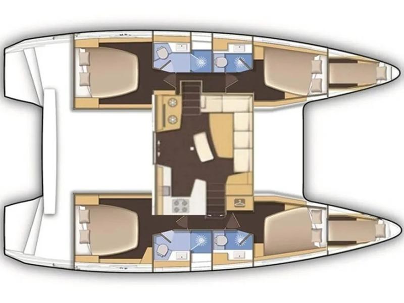Book yachts online - catamaran - LAGOON 46 - Theloulisa - rent