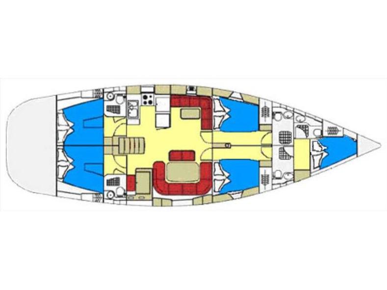 Book yachts online - sailboat - Ocean Star 56.1 - Mythos - rent