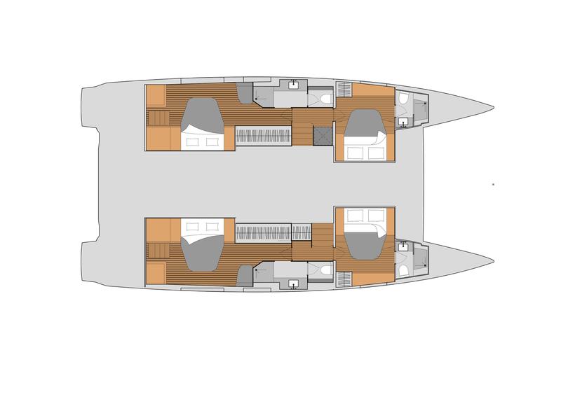 Book yachts online - catamaran - FOUNTAIN PAJOT Aura 51 - LE GRAND BOGAVANT - rent