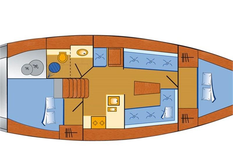 Book yachts online - False - Bavaria Cruiser 37 (2Cab) - Swing - rent