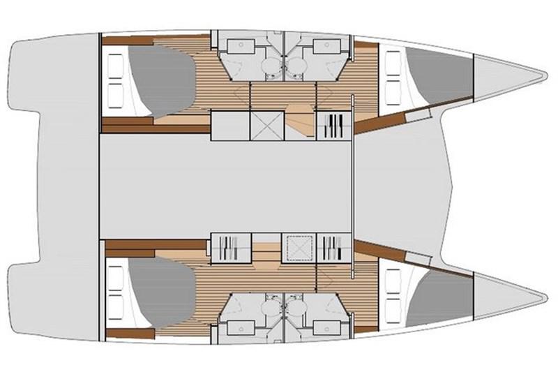 Book yachts online - False - Lucia 40 (4Cab) - Leon - rent