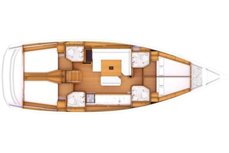 Book yachts online - False - Sun Odyssey 479 (4Cab) - Anna - rent