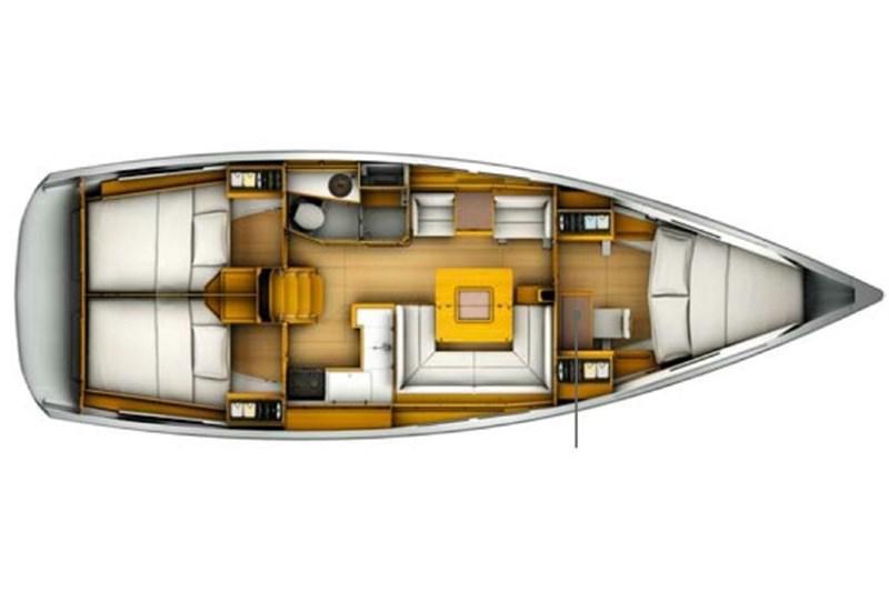 Book yachts online - False - Sun Odyssey 419 (3Cab) - Daisy - rent