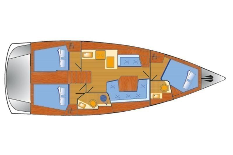 Book yachts online - False - Oceanis 41.1 (3Cab) - Frankfurt - rent