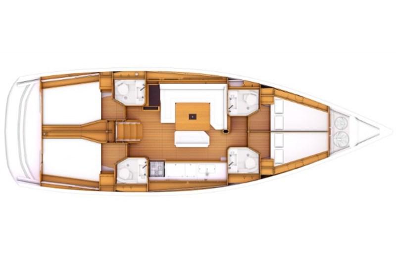 Book yachts online - False - Sun Odyssey 469 (4Cab) - Malgrats - rent