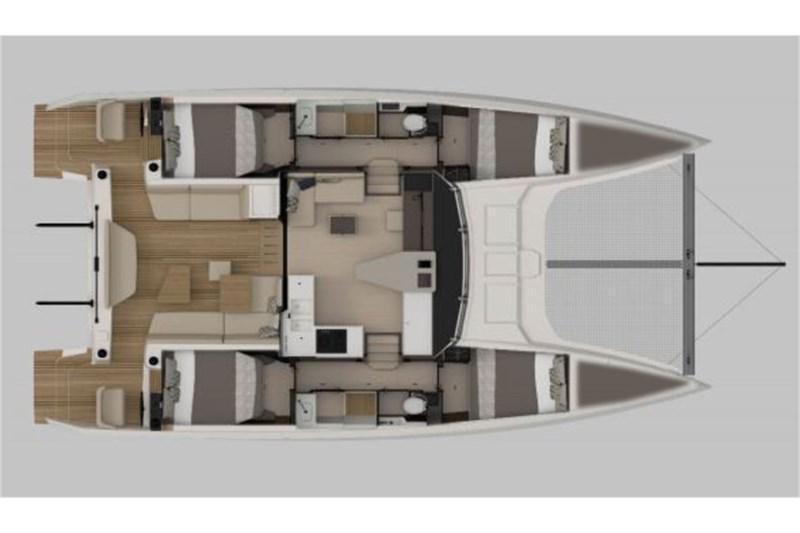 Book yachts online - False - Nautitech Open 44 (4+2Cab) - Dream catcher - rent