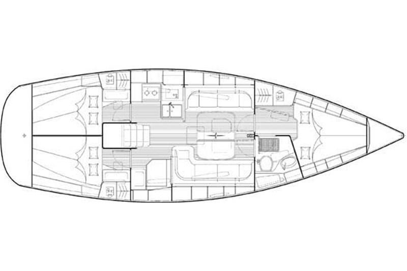 Book yachts online - False - Bavaria 38 Cruiser (3Cab) - Matilde - rent
