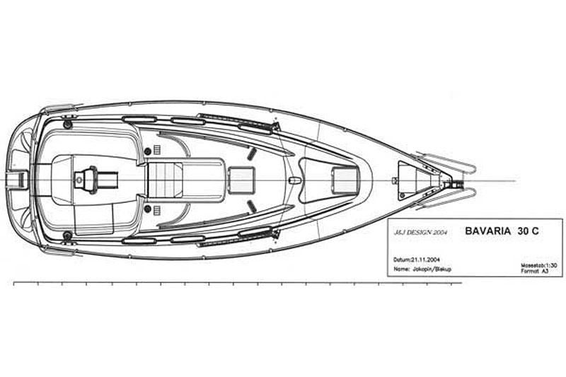 Book yachts online - False - Bavaria 30 Cruiser (2Cab) - Mari 7101  - rent