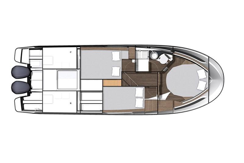 Book yachts online - False - Merry Fisher 1095 - Blue Horizon - rent