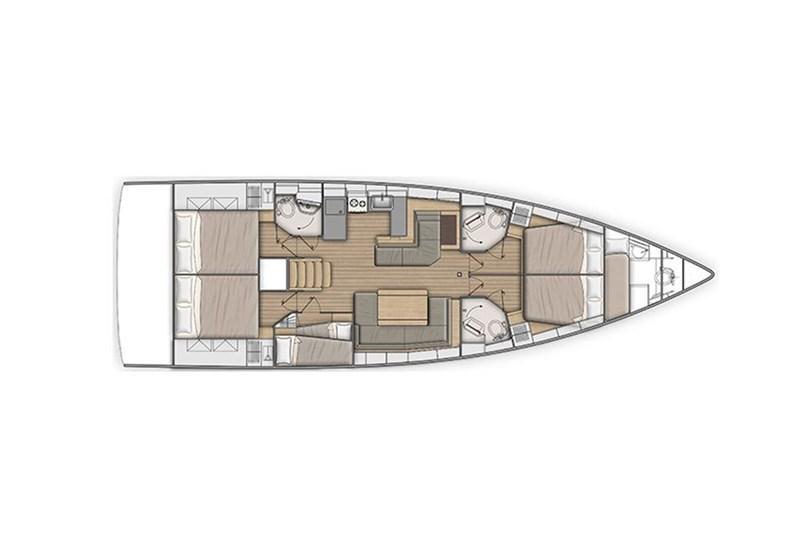 Book yachts online - False - Oceanis 51.1 (5Cab) - Alboran Lambrusco (Radazul) - rent