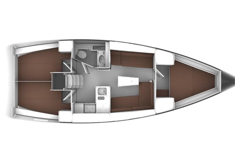 Book yachts online - False - Bavaria Cruiser 37 (3Cab) - Sea Hope - rent