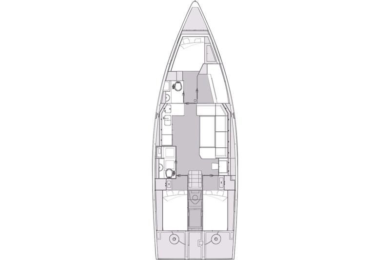 Book yachts online - False - Elan Impression 43 (4Cab) - Seppia - rent