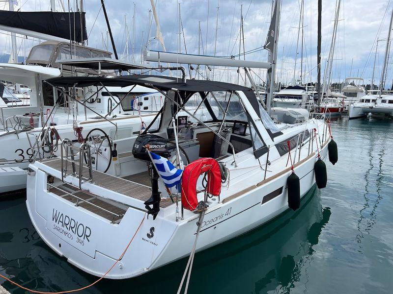 Book yachts online - sailboat - Oceanis 41 - Warrior - rent