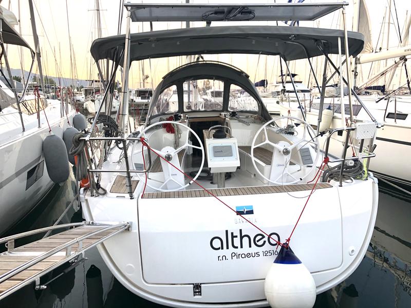 Book yachts online - sailboat - Bavaria Cruiser 34 - S/Y Althea - rent