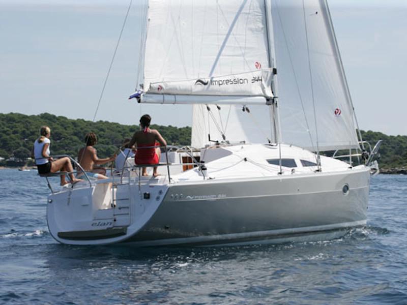 Book yachts online - sailboat - Elan 344 - Argo - rent