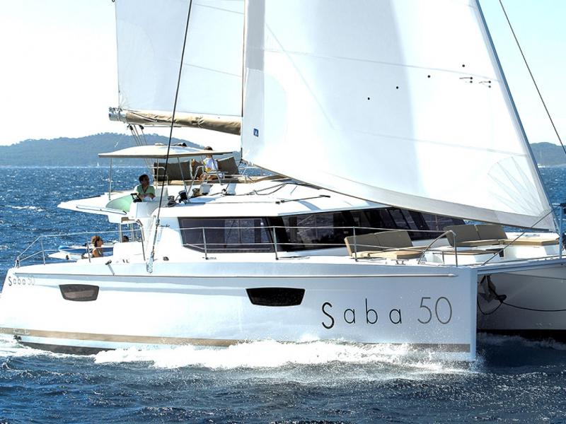 Book yachts online - catamaran - Saba 50 -  5 cabin version - PI 2 - rent