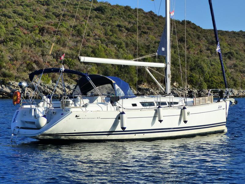 Book yachts online - sailboat - Sun Odyssey 45 - Arion - rent