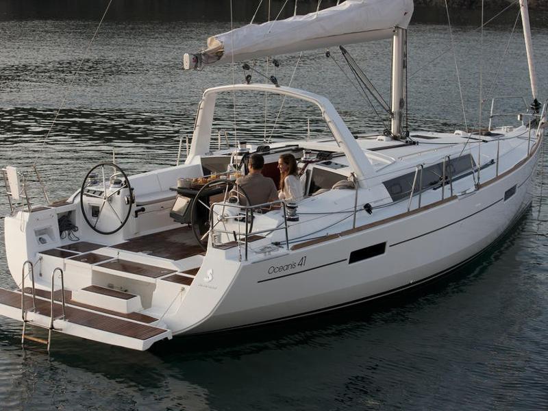 Book yachts online - sailboat - Oceanis 41 - Ocellot blue - rent