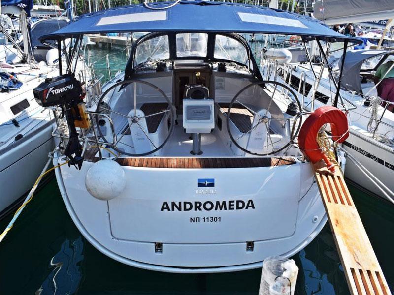 Book yachts online - sailboat - Bavaria Cruiser 37 - Andromeda - rent