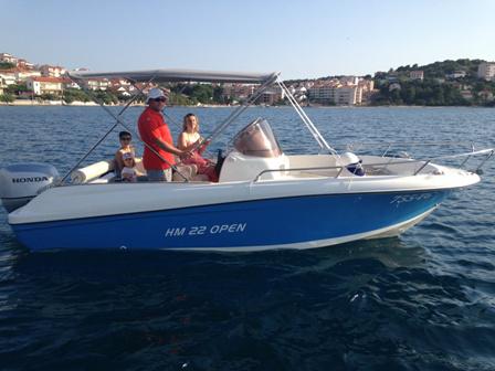 Book yachts online - motorboat - HM 22 Fly - HM 22 Fly (OPEN) - rent