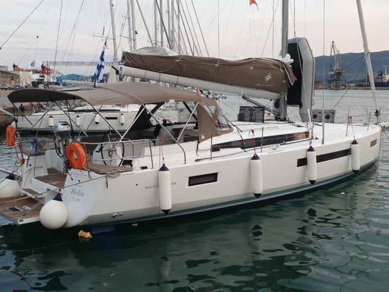 Book yachts online - sailboat - Sun Odyssey 490 - Helia (A/C, Gen. 10kVA, Electric Winch NEW 2022) - rent
