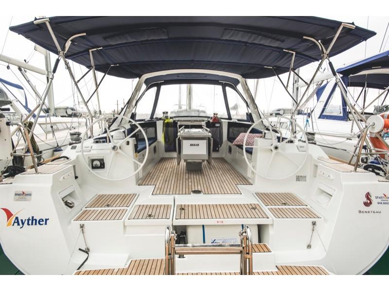 Book yachts online - sailboat - Oceanis 45 - Ayther - Standard line - rent