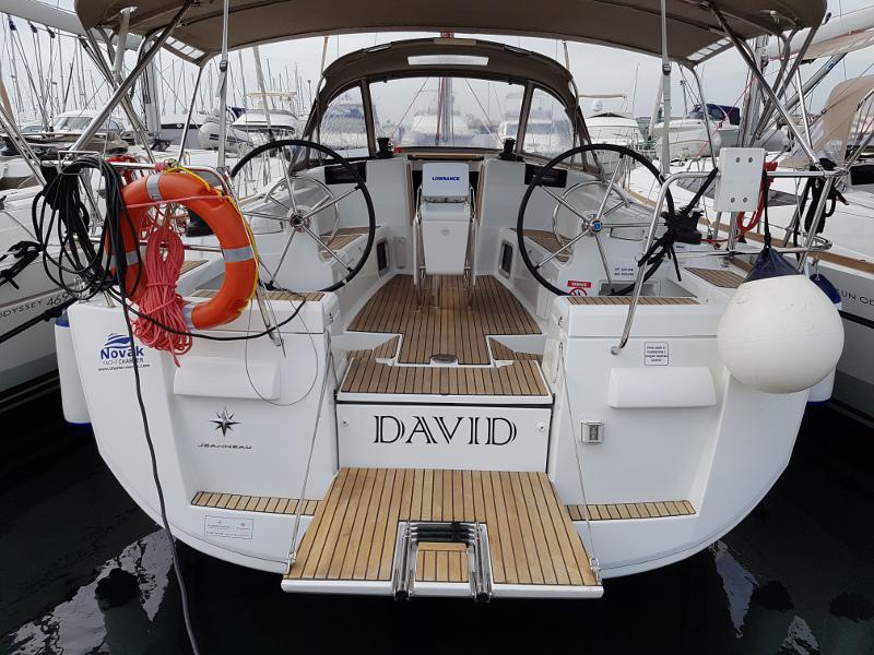 Book yachts online - sailboat - Sun Odyssey 409 - David - rent