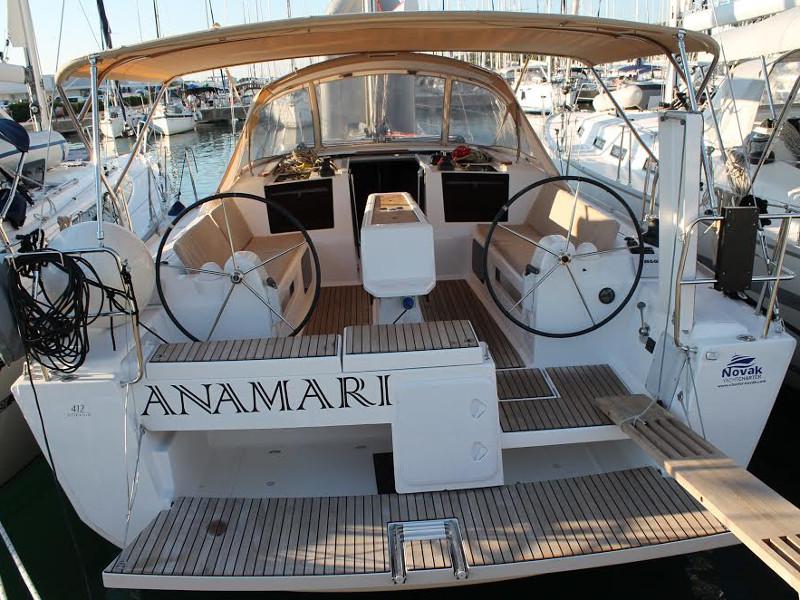 Book yachts online - sailboat - Dufour 412 Grandlarge - Anamari - rent