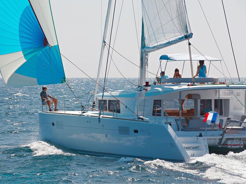 Book yachts online - catamaran - Lagoon 450 - Myrto | Flybridge, A/c, Gen, 12 pax - rent