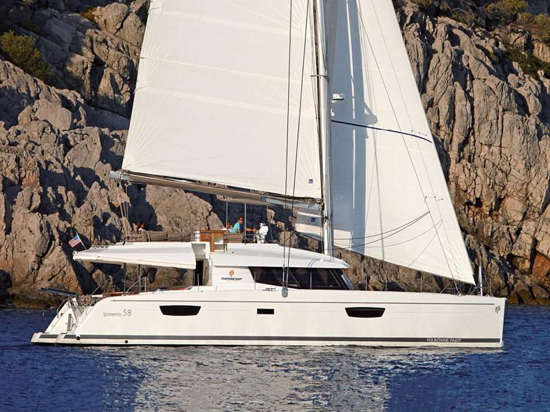 Book yachts online - catamaran - Ipanema 58 - Calufea - rent