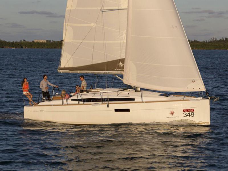 Book yachts online - sailboat - Sun Odyssey 349 - no name - rent