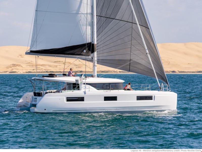 Book yachts online - catamaran - Lagoon 46 - Margeo XVII (A/C - Generator - Water Maker - dishwasher) - rent