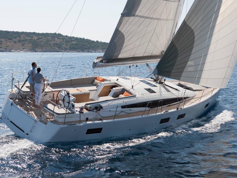 Book yachts online - sailboat - Jeanneau 54 - no name 1 - BLUE HULL, AC+GEN., UNDERWATER LIGHTS - rent