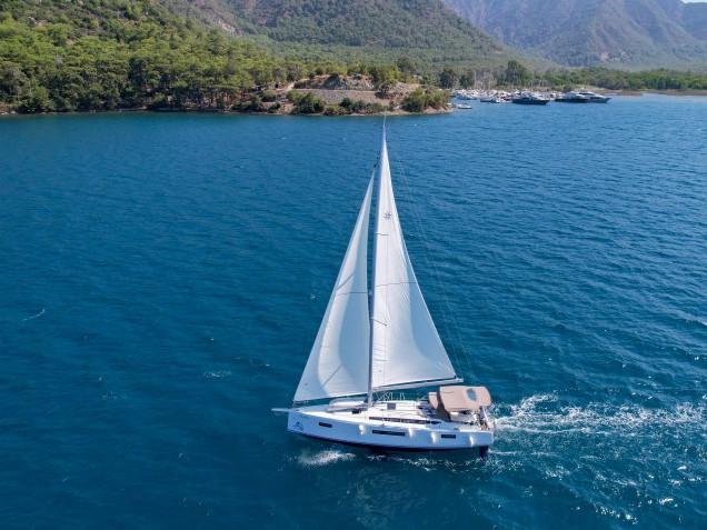 Book yachts online - sailboat - Sun Odyssey 410 - Sky Asya - rent
