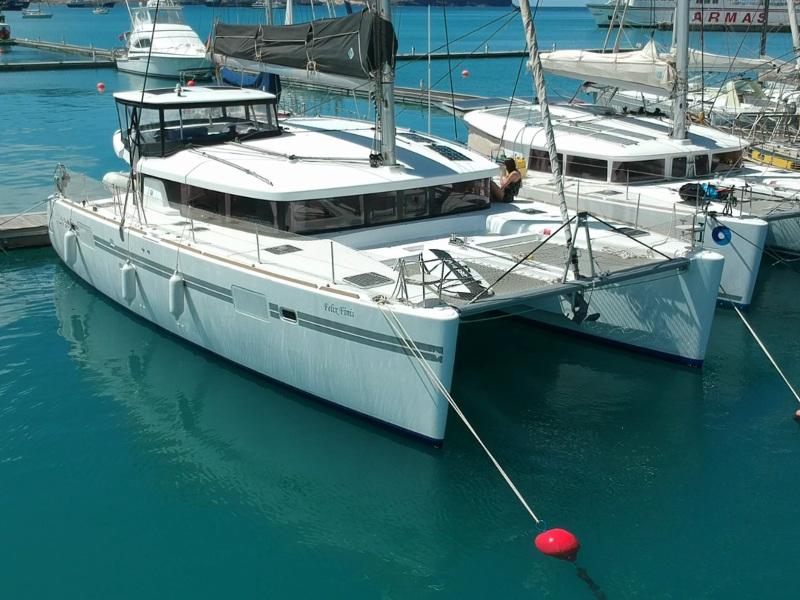 Book yachts online - catamaran - Lagoon 450 Sport - Felix Finis - rent